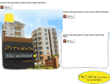Tablet Screenshot of pitchaya-apartment.com
